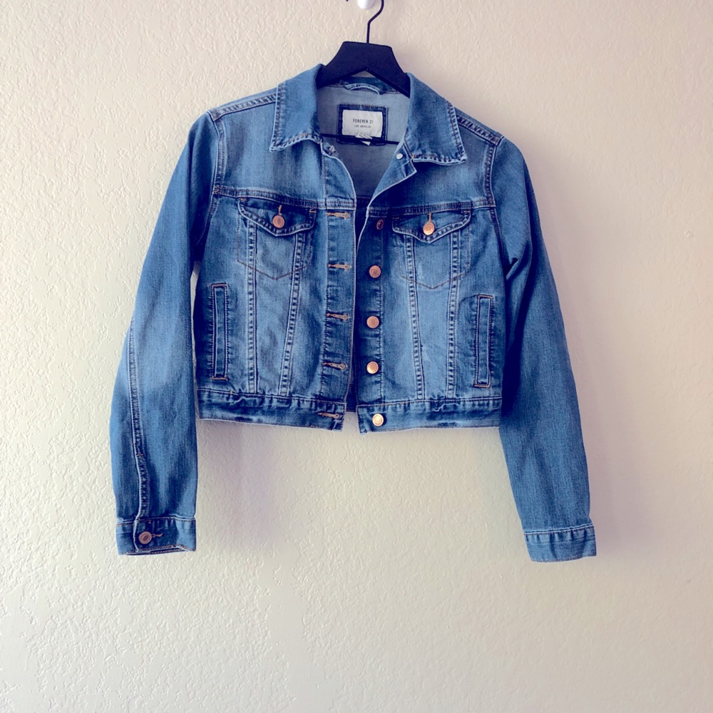 Forever 21 blue Jean jacket